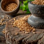 Graines de fenugrec pour la calvitie