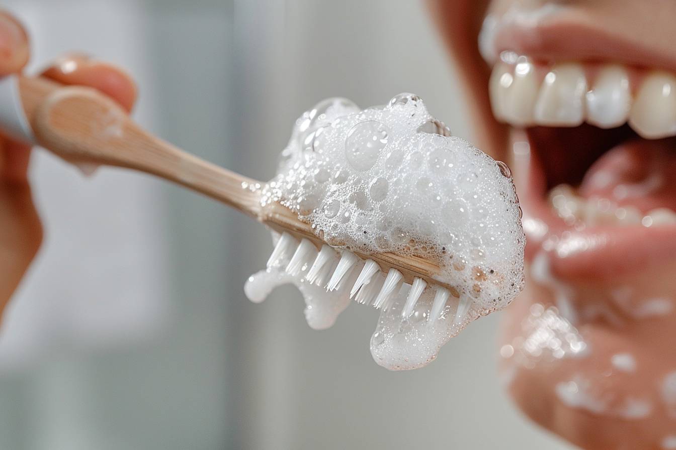 Gel dentifrice à la menthe et bicarbonate de soude - Now Solutions main image 1