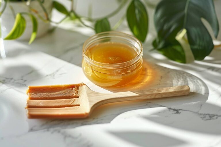 Cire à épiler maison